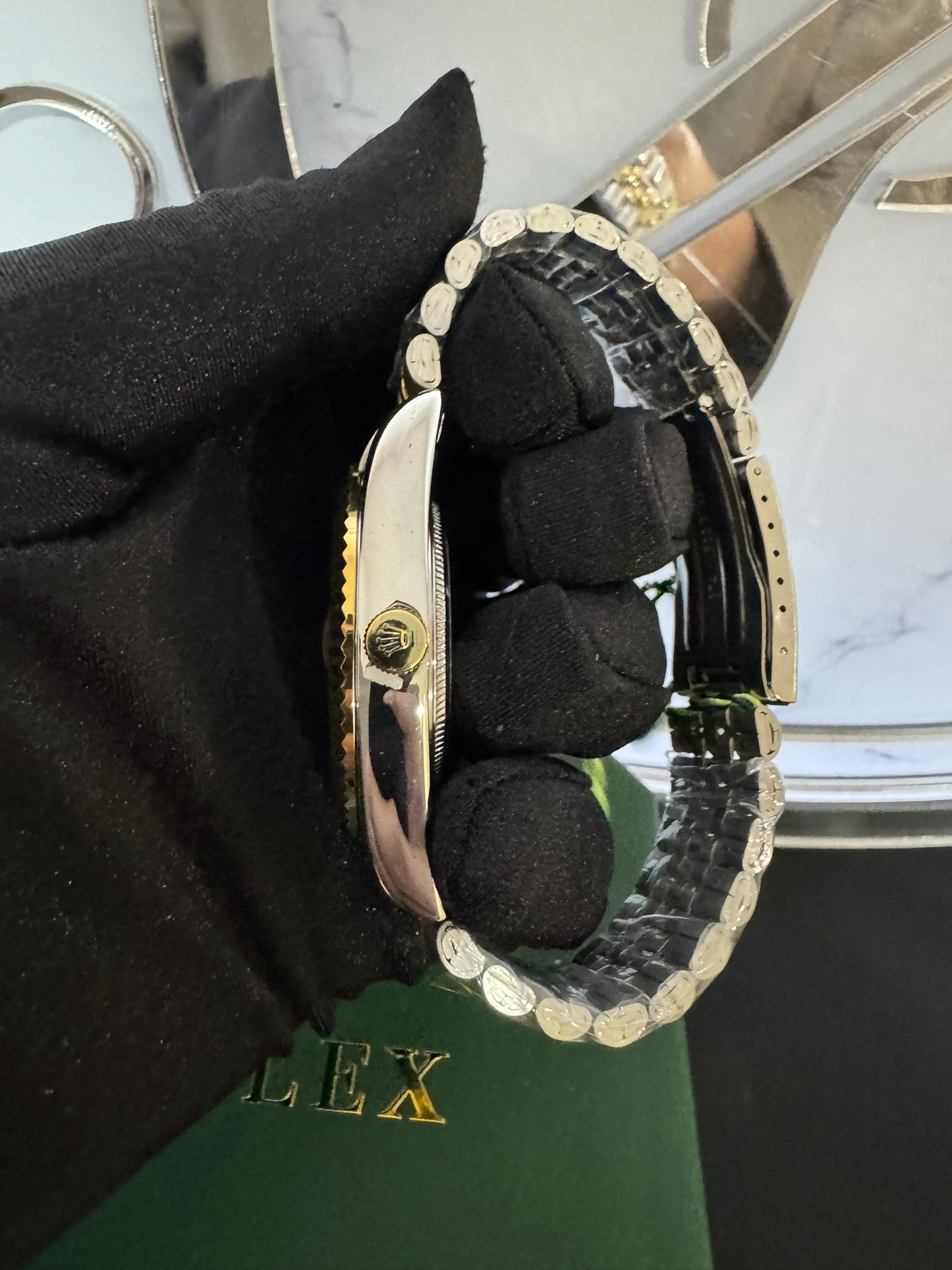 Reloj Rolex Datejust Dos Tonos