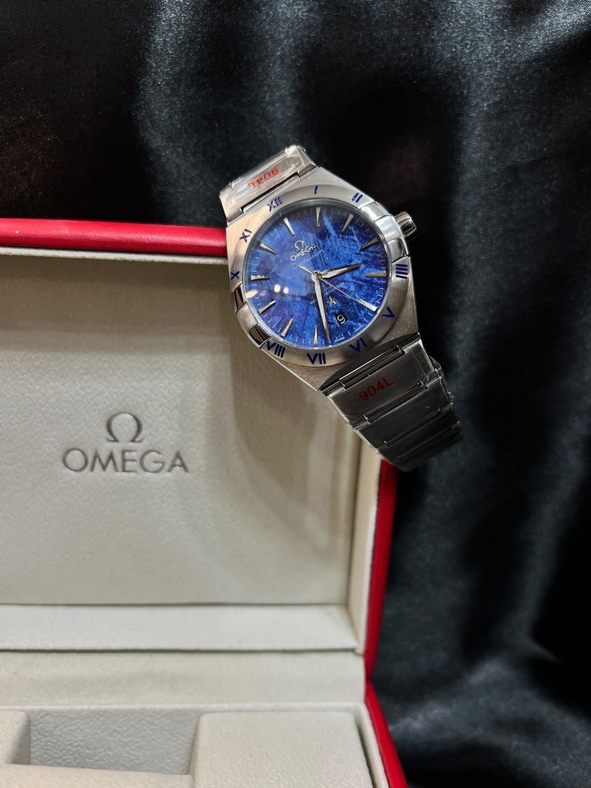 Omega Constellation Azul