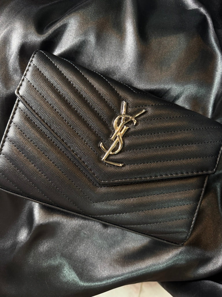 Ysl Cassandre Negro Plata