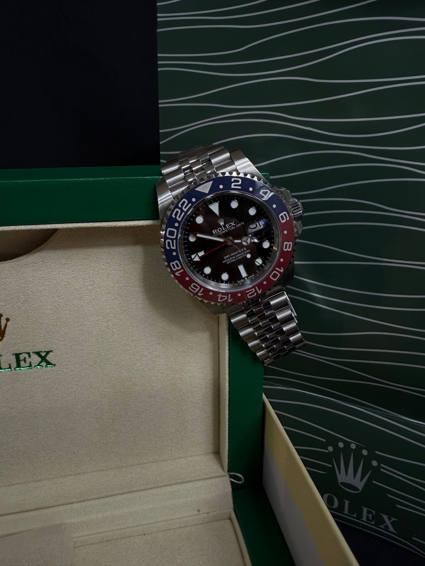 Rolex GMT Pepsi Jubilee