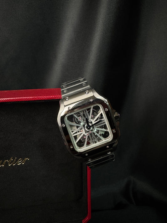 Cartier Santos Skeleton