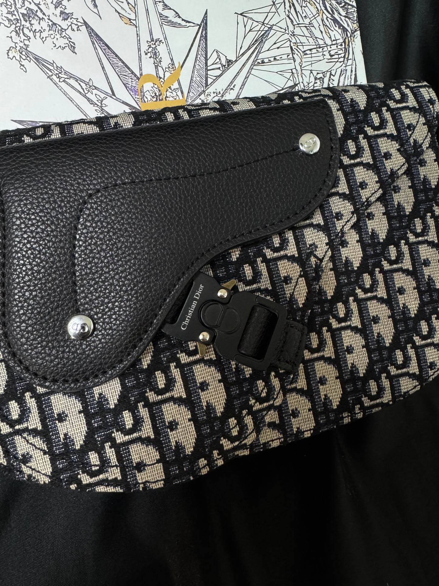 Dior Mini Sadle Shoulder Bag