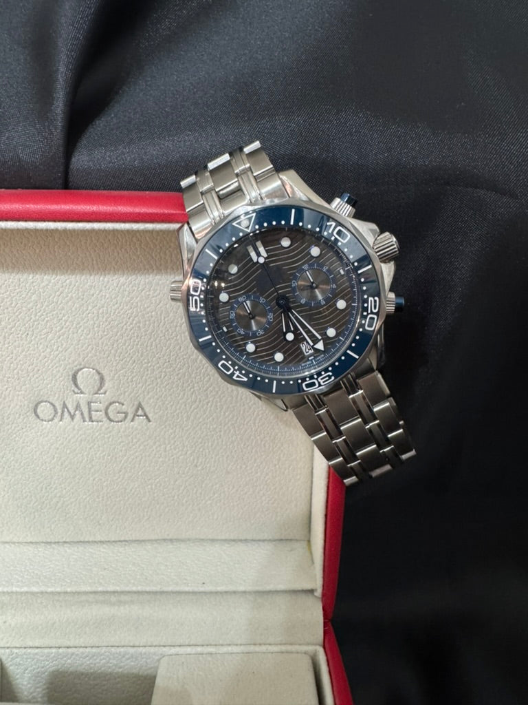 Omega Seamaster Blue Chrono