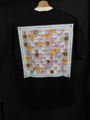 Playera Louis Vuitton Snakes Black UA