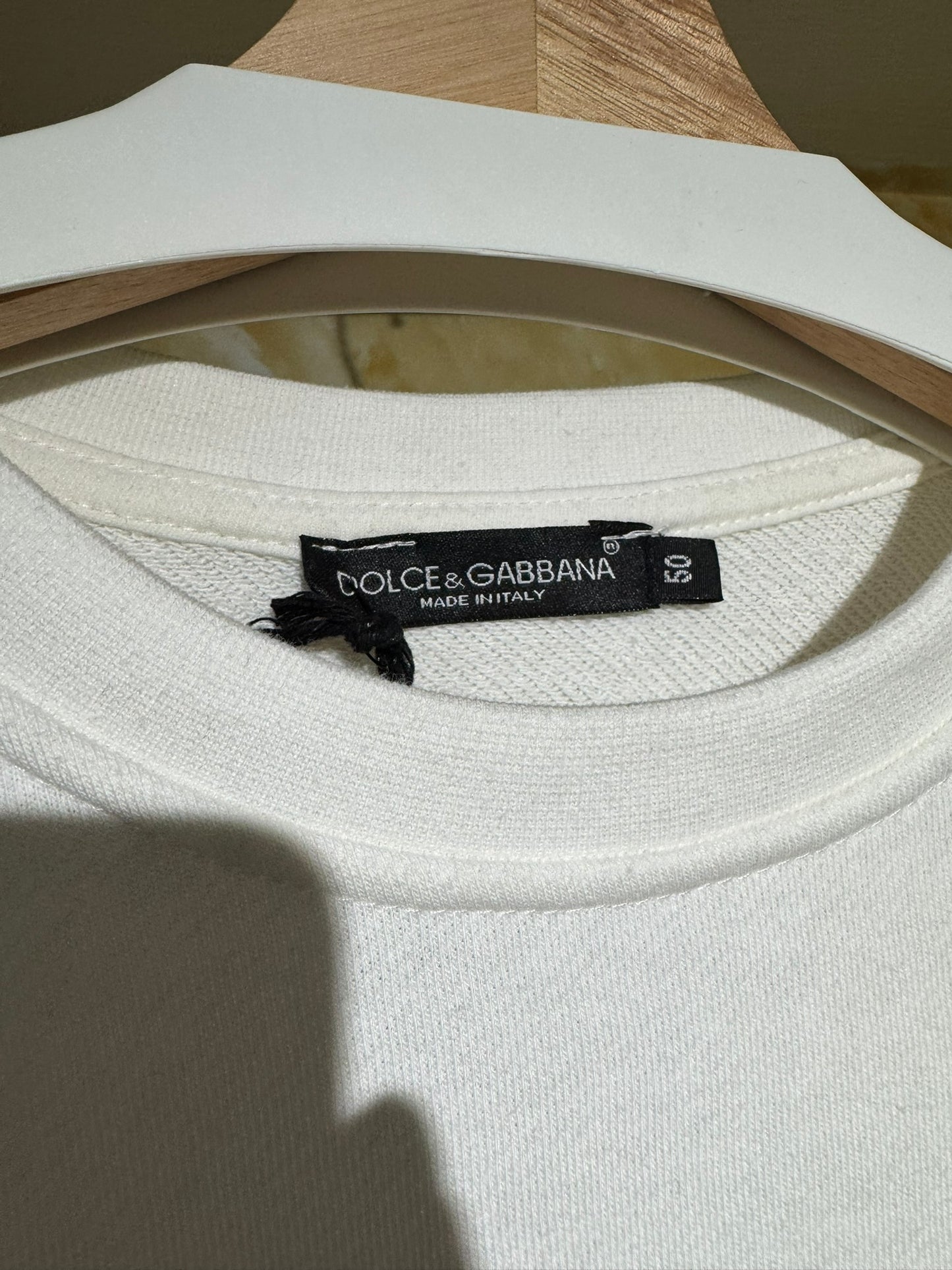 Dolce & Gabbana Hoodie Blanco