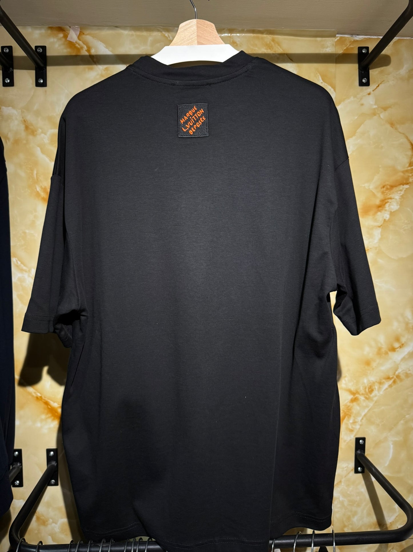 Louis Vuitton – LV Crown Studded T-Shirt (Black).
