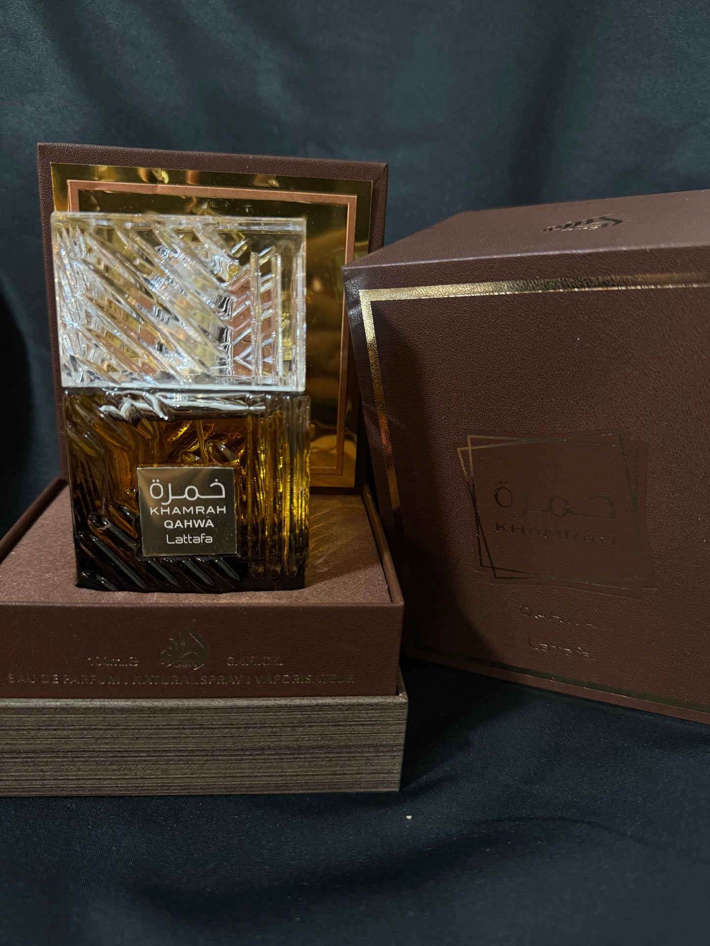 Lattafa Khamrah QAHWA 100ml Caja Premium