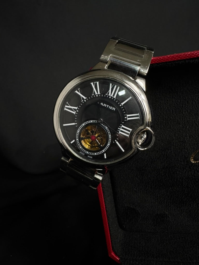 Cartier Ballon Bleu Black Openheart