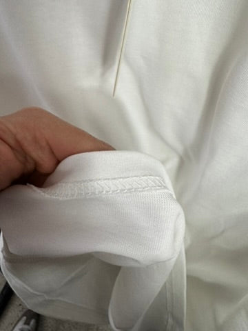 Playera Ami Mini Logo Blanca Bordado UA