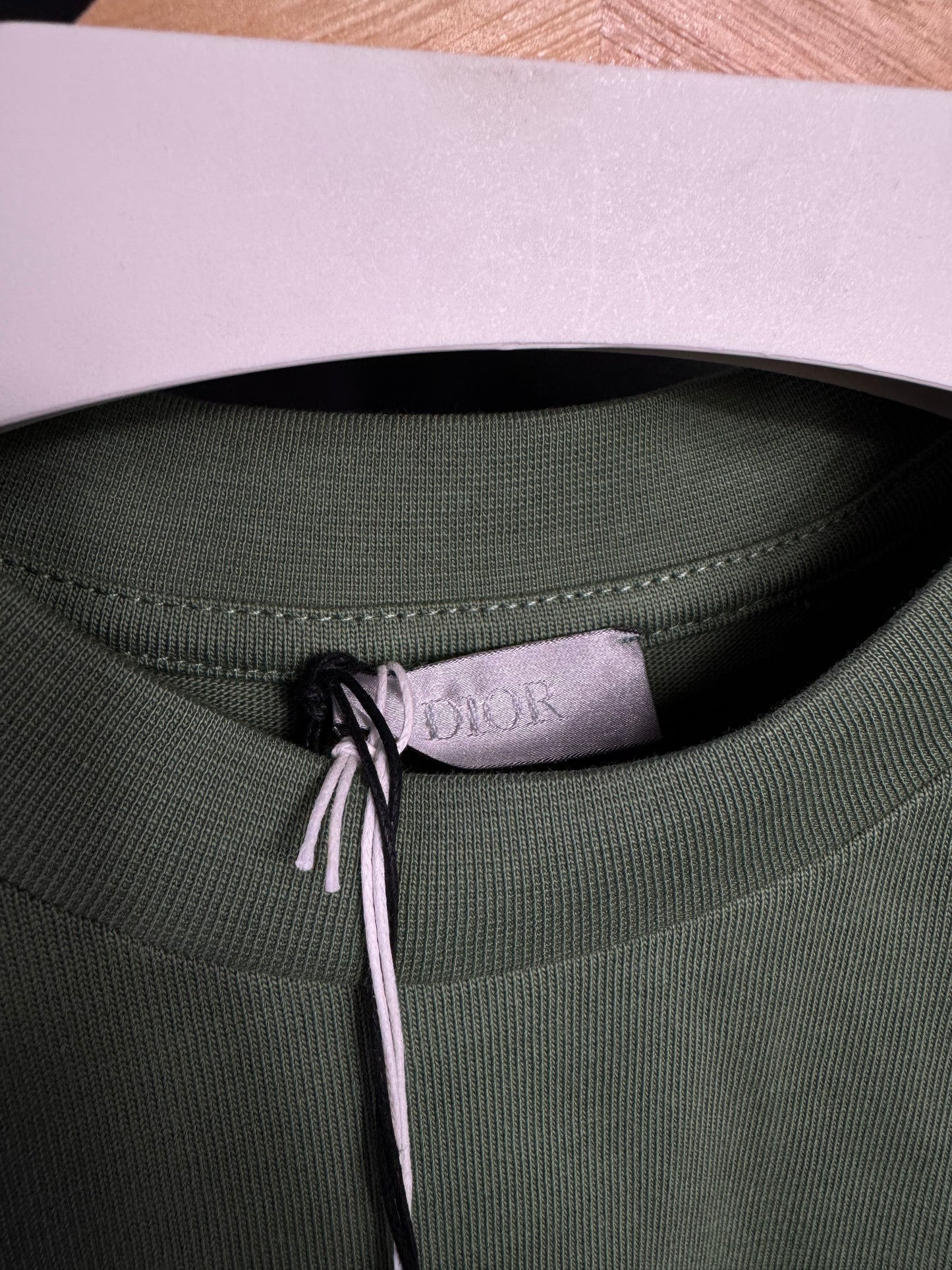Playera Dior CD Icon Bordado Verde UA