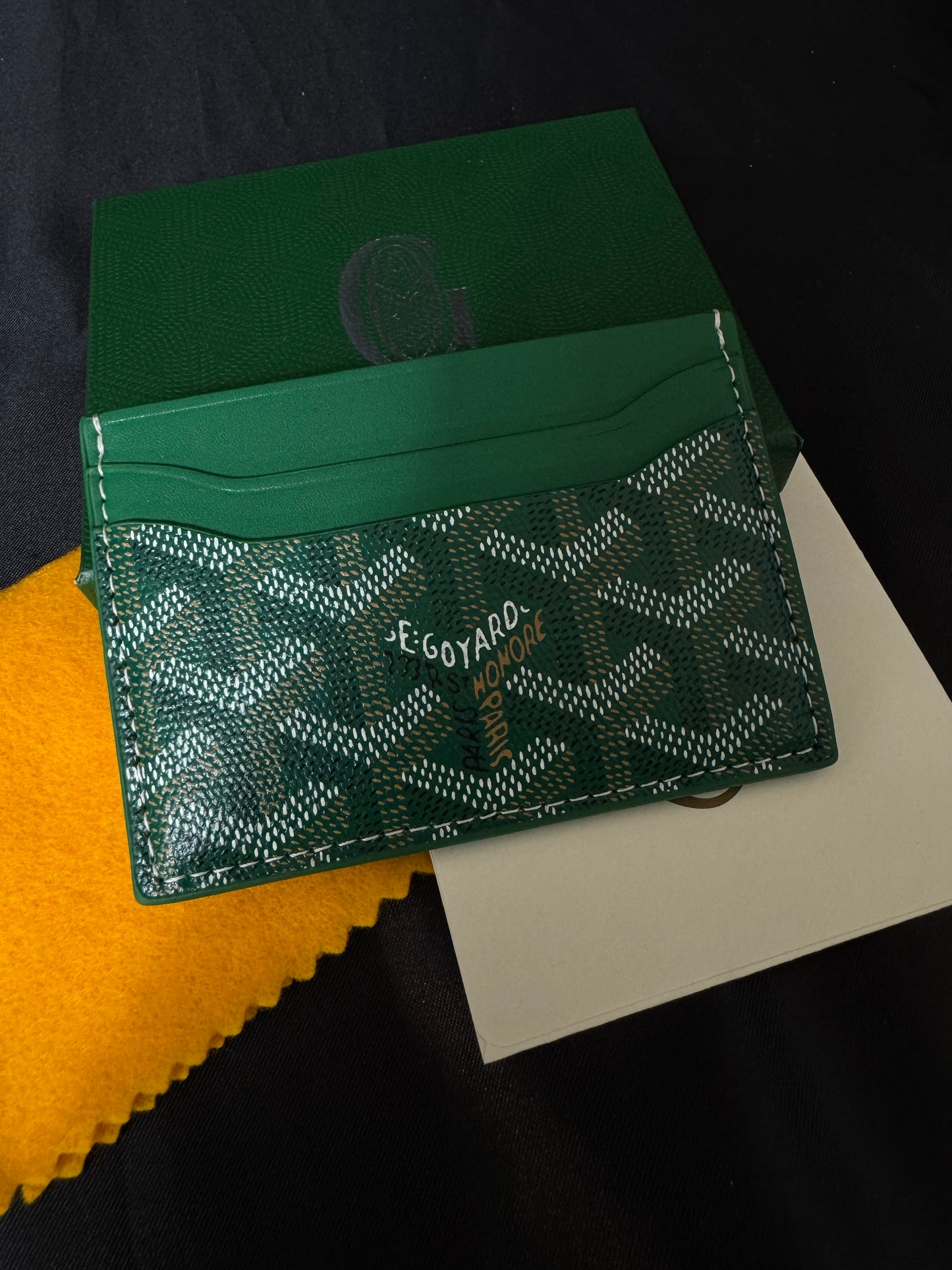 Goyard Tarjetero Verde
