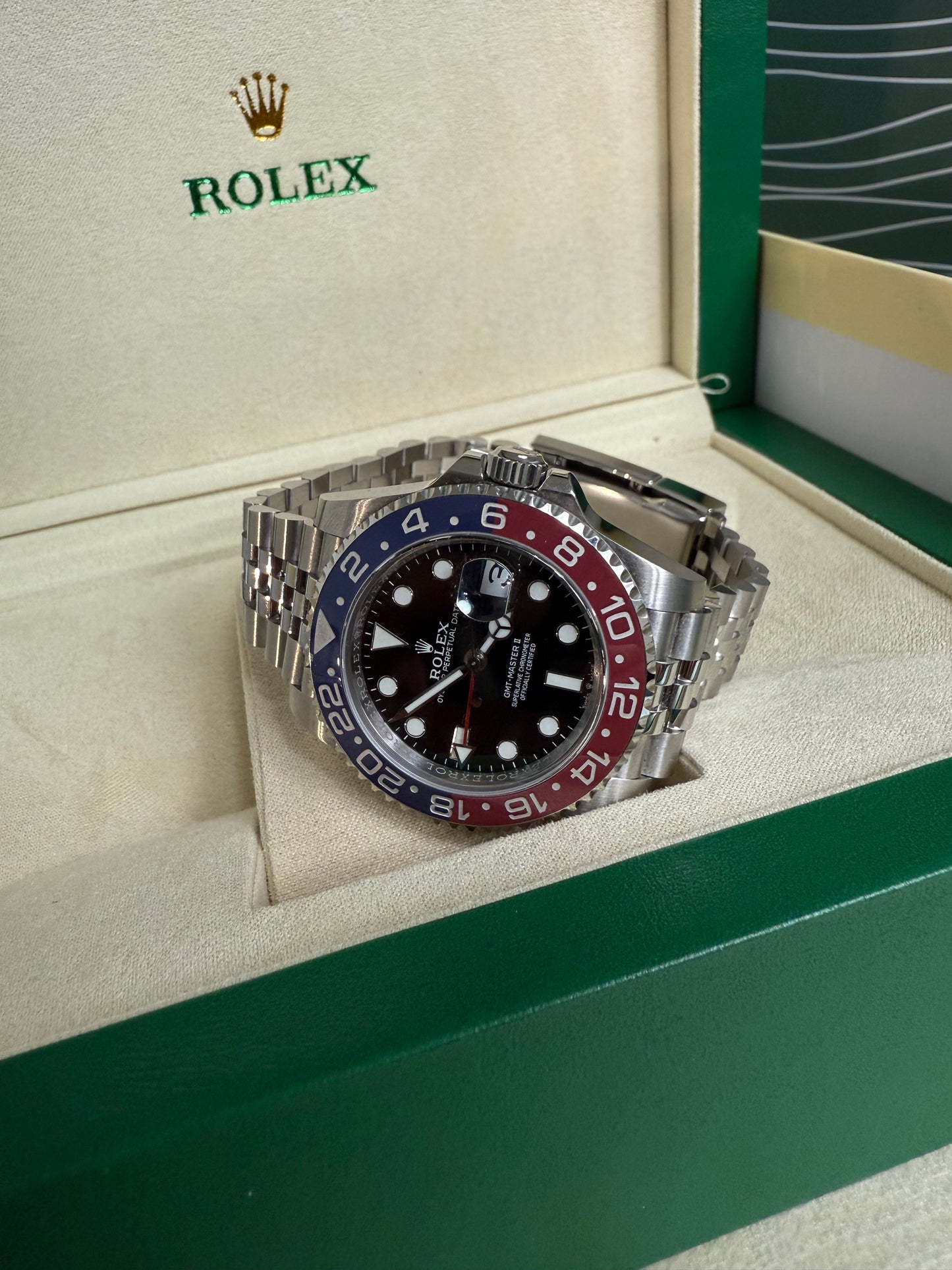 Rolex GMT Pepsi Jubilee