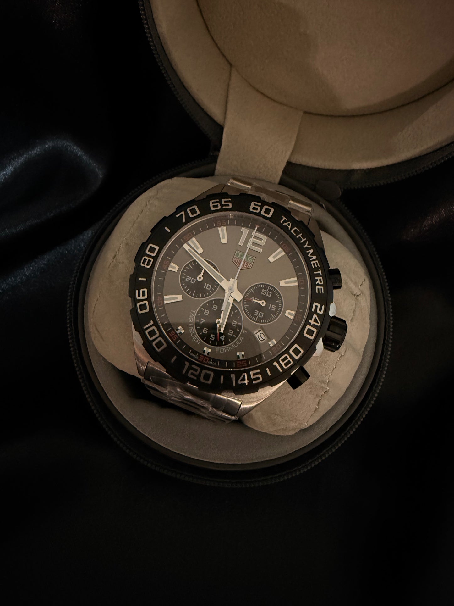 Tag Heuer Formula 1 Chrono Acero Caratula Gris