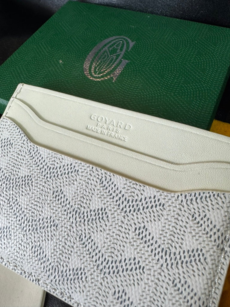 Goyard Tarjetero Blanco