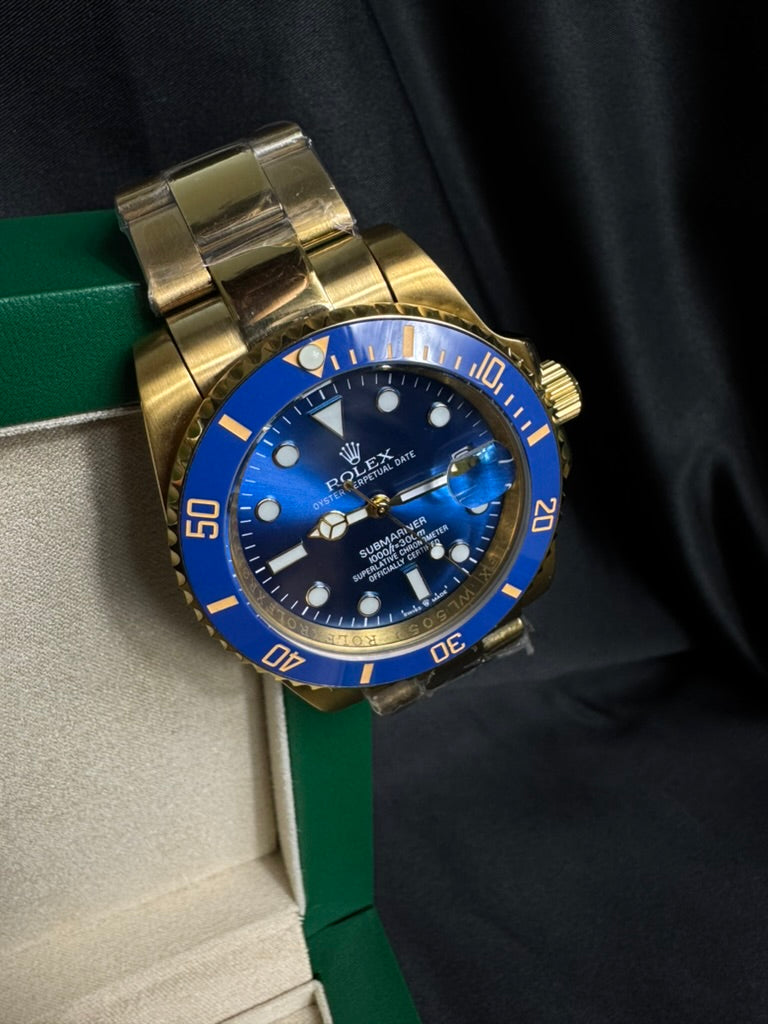Rolex Submariner Date "Bluesy" Full Gold