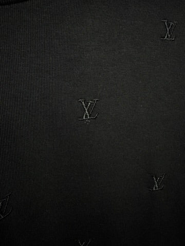 Playera Louis Vuitton Black Mini Logo UA