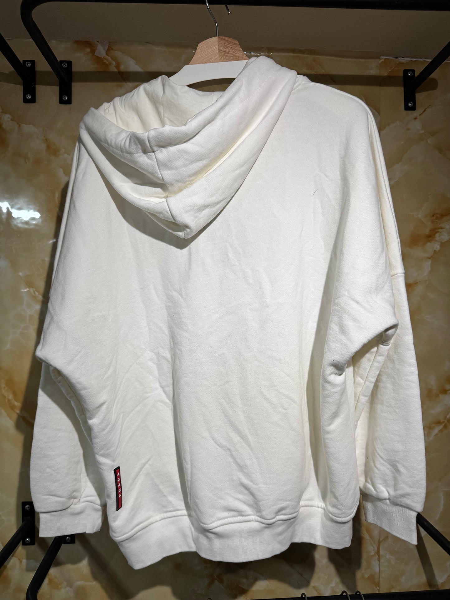 Prada Hoodie Blanca