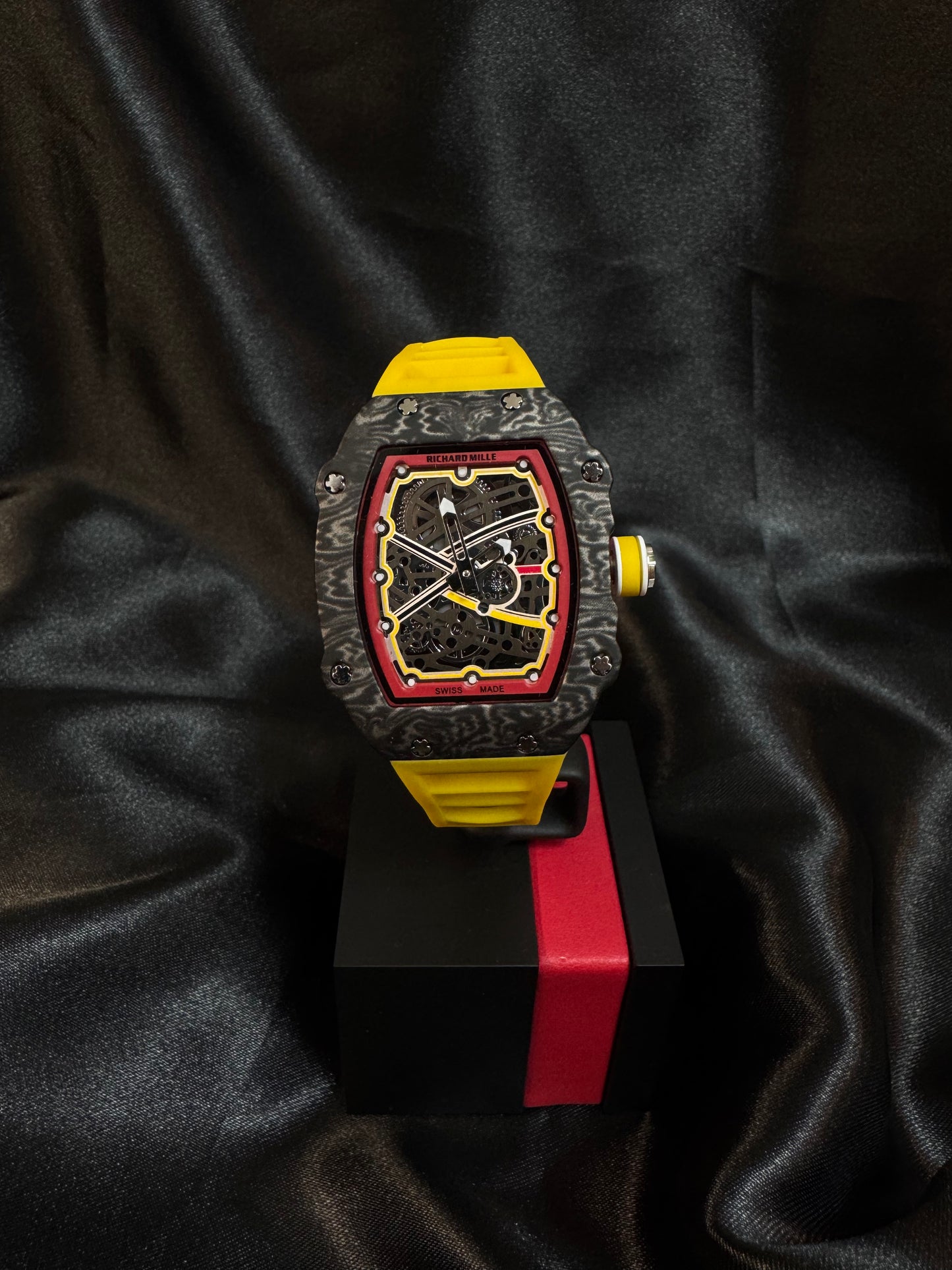 Richard Mille 67-02 Negro Amarillo