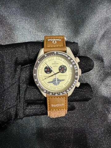 Reloj Omega Swatch Moonswatch Saturno