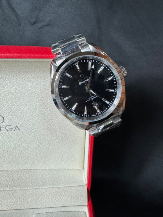Omega Aquaterra Negro