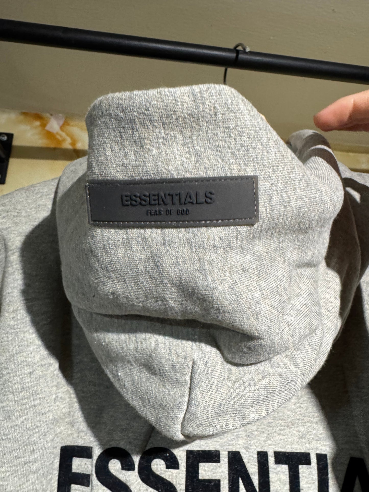 Essentials Hoodie Dark Oatmeal