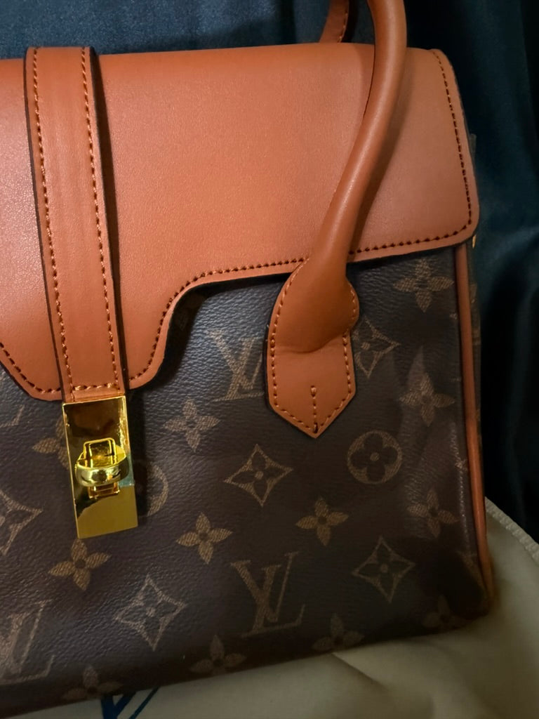 Louis Vuitton Beaumarchais Monograma Cafe