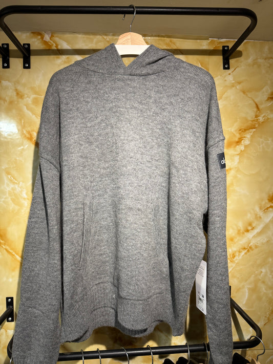 Alo Scholar Hooded Sweater Gris
