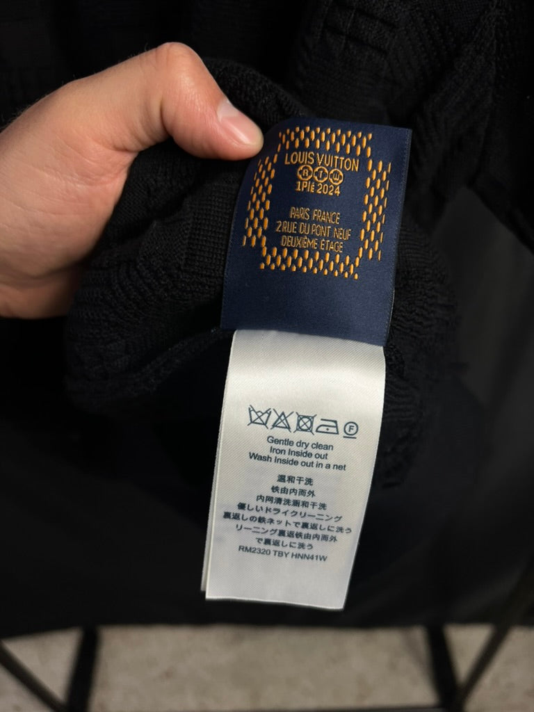 Playera Louis Vuitton American Cup Black Bordada UA
