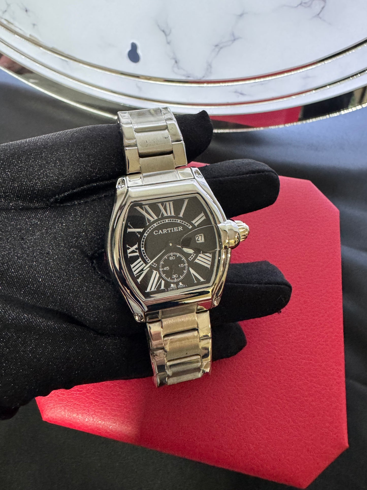 Reloj Cartier Roadster Negro