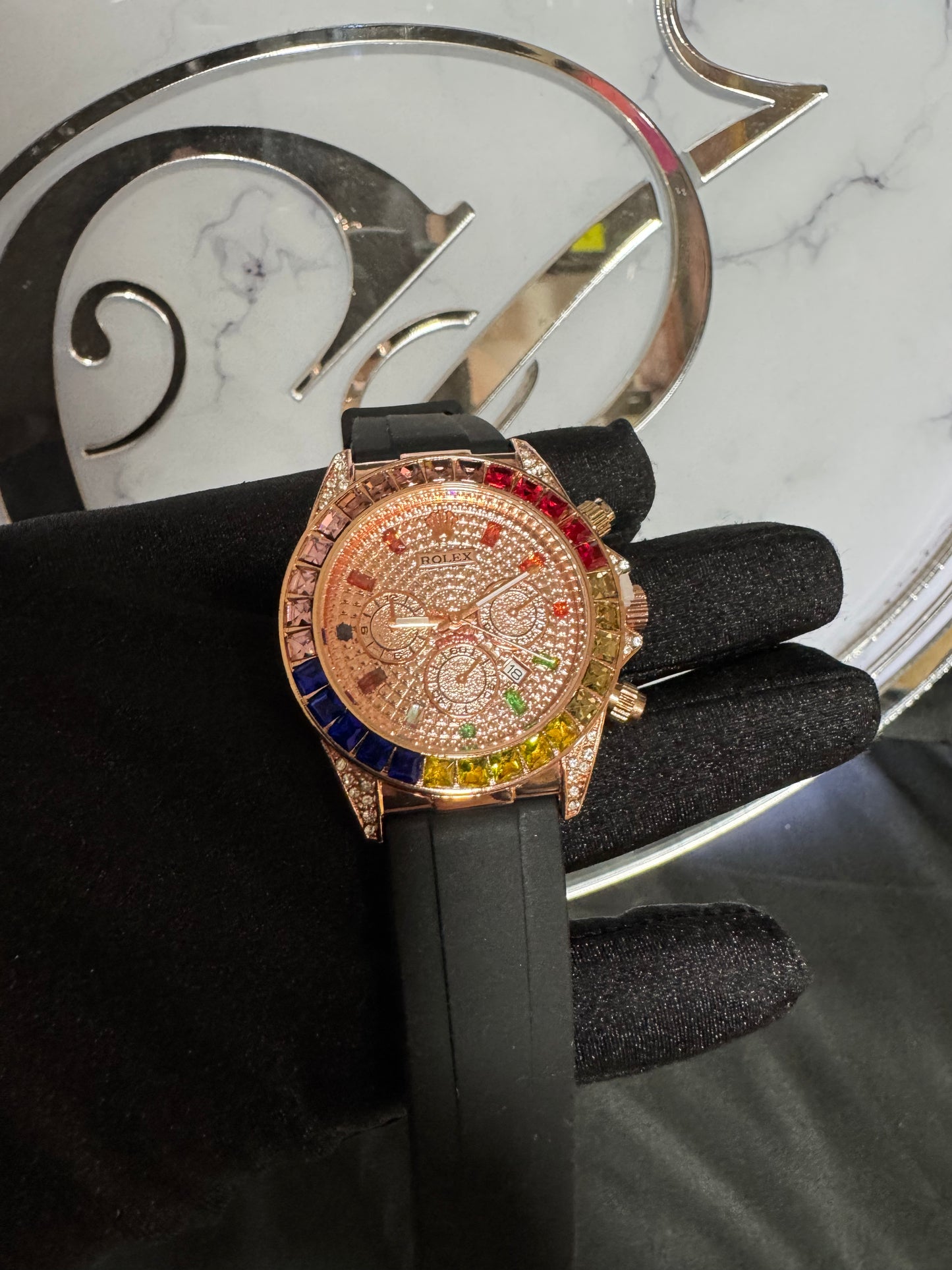 Reloj Rolex Pedrería