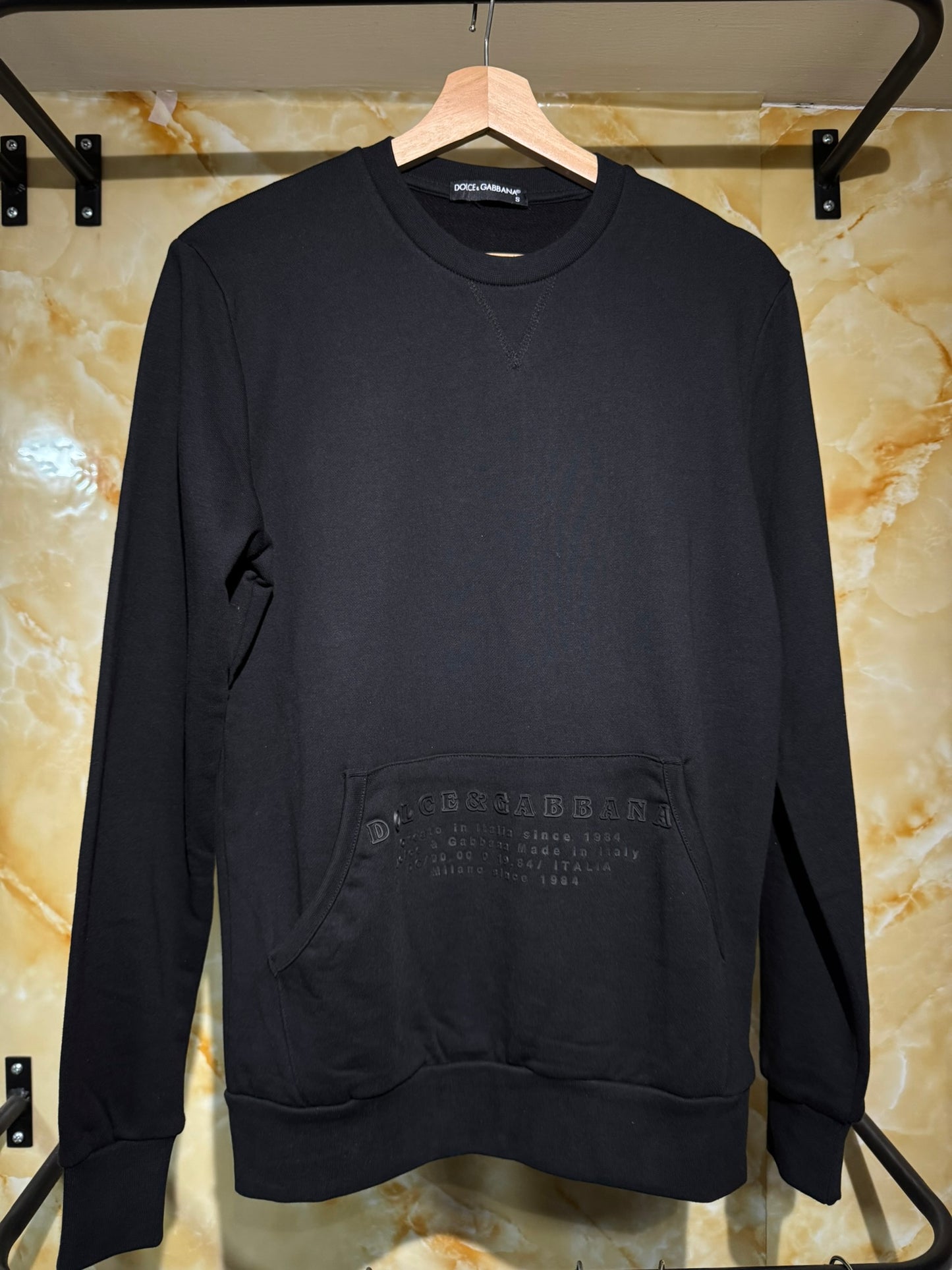 Dolce & Gabbana Hoodies Negra