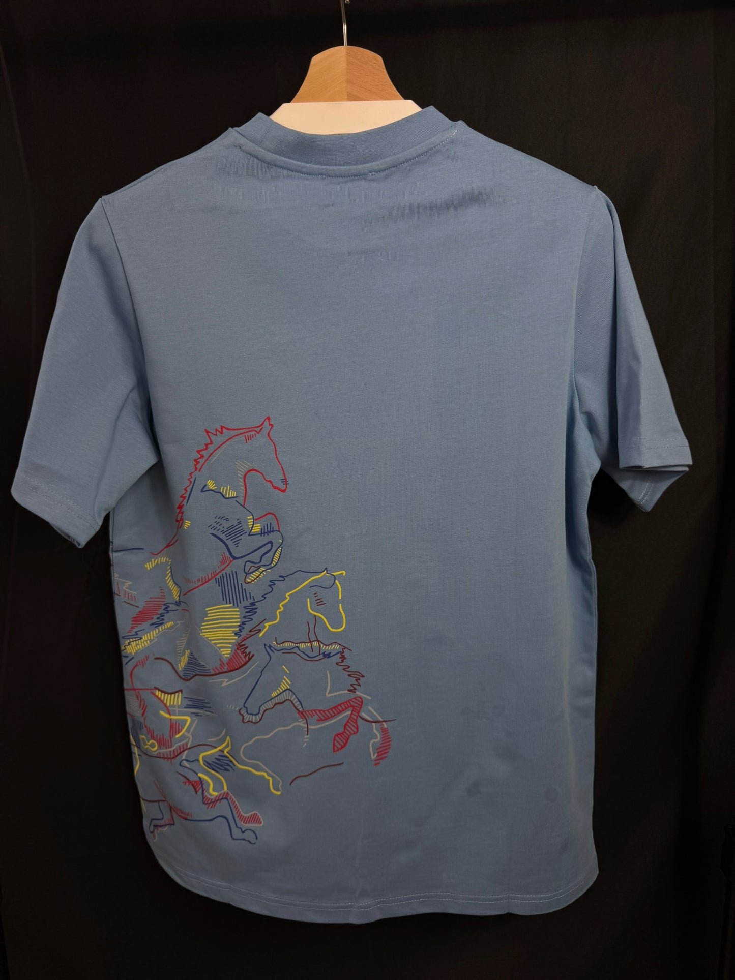 Playera Hermes Cavalcade Azul UA