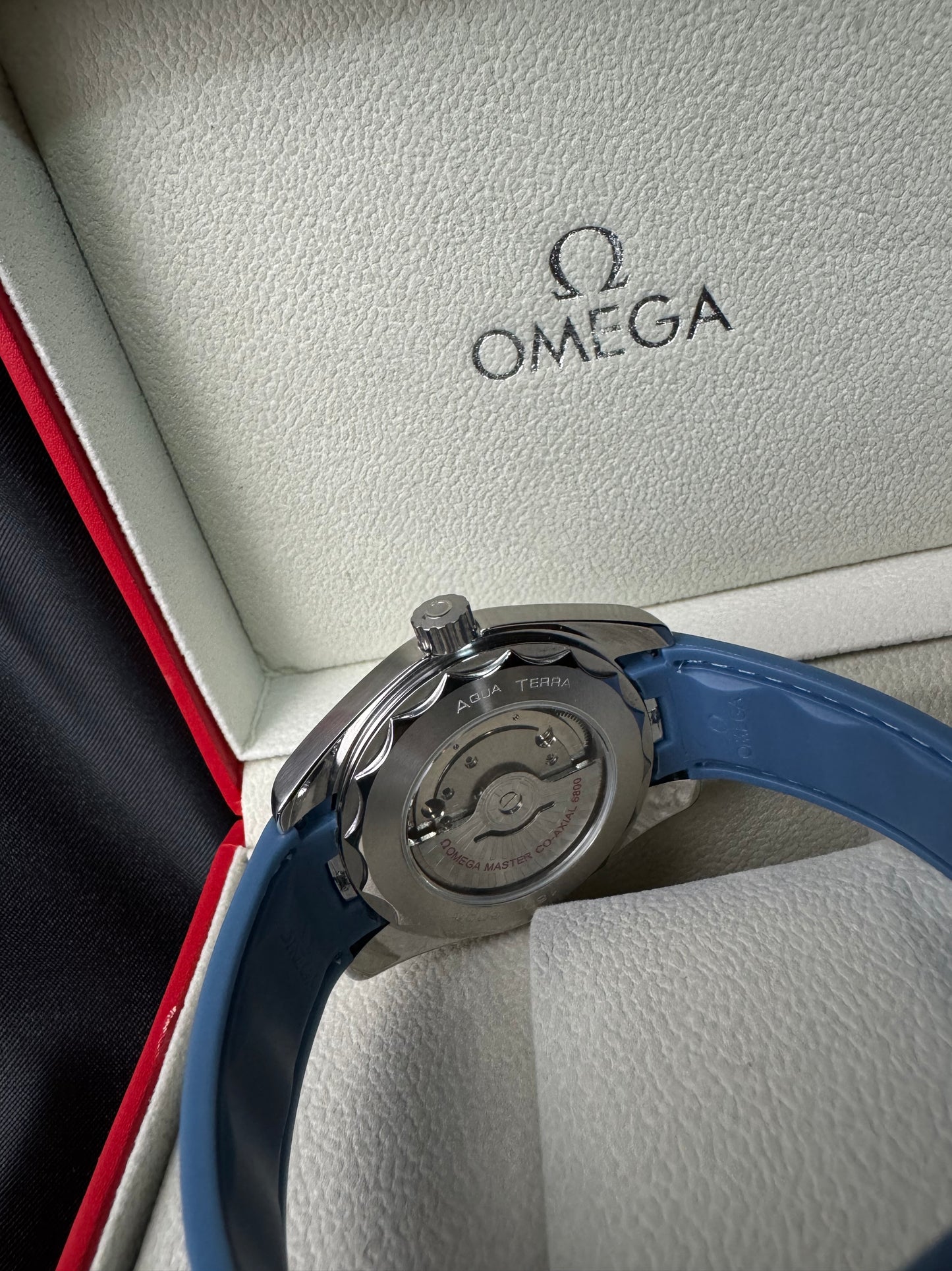Omega Seamaster Aqua Terra Worldtimer Blue