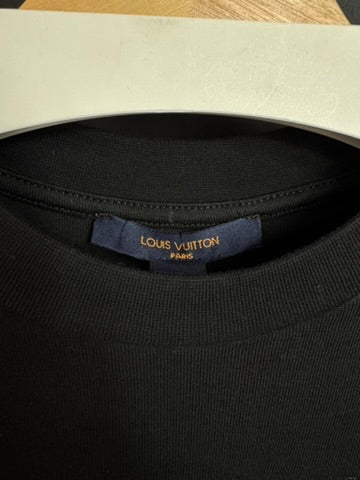 Playera Louis Vuitton Black Mini Logo UA