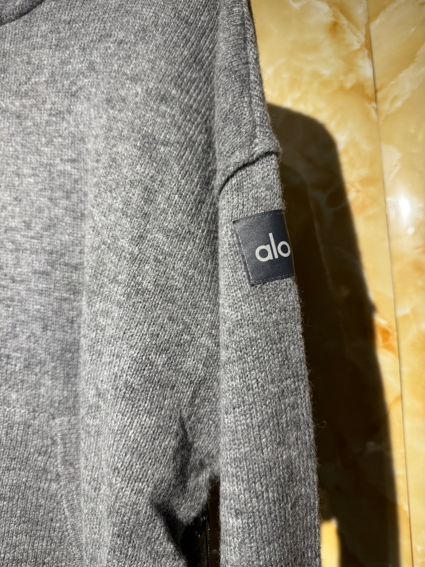 Alo Scholar Hooded Sweater Gris