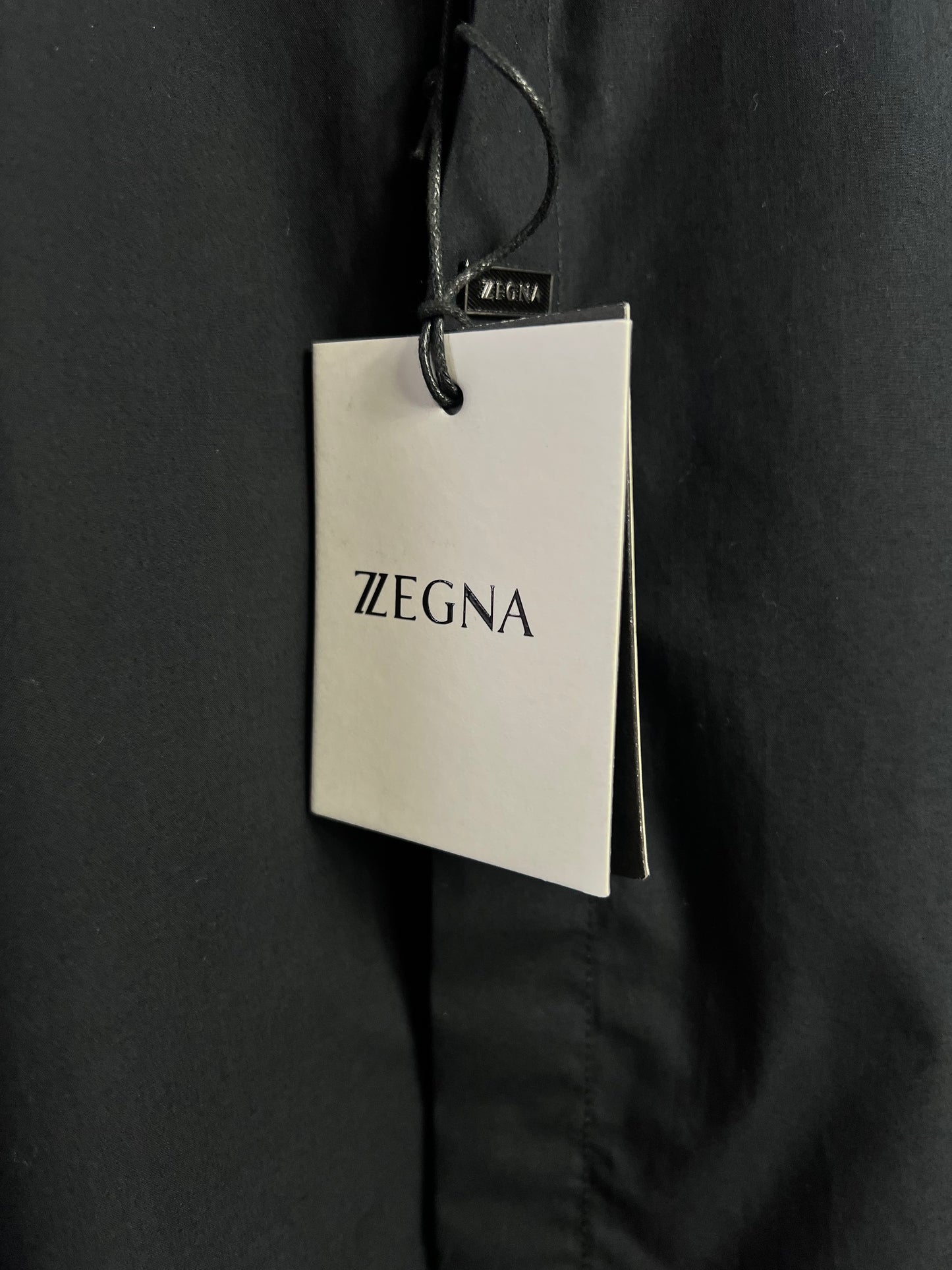 Camisa Zegna Negra UA