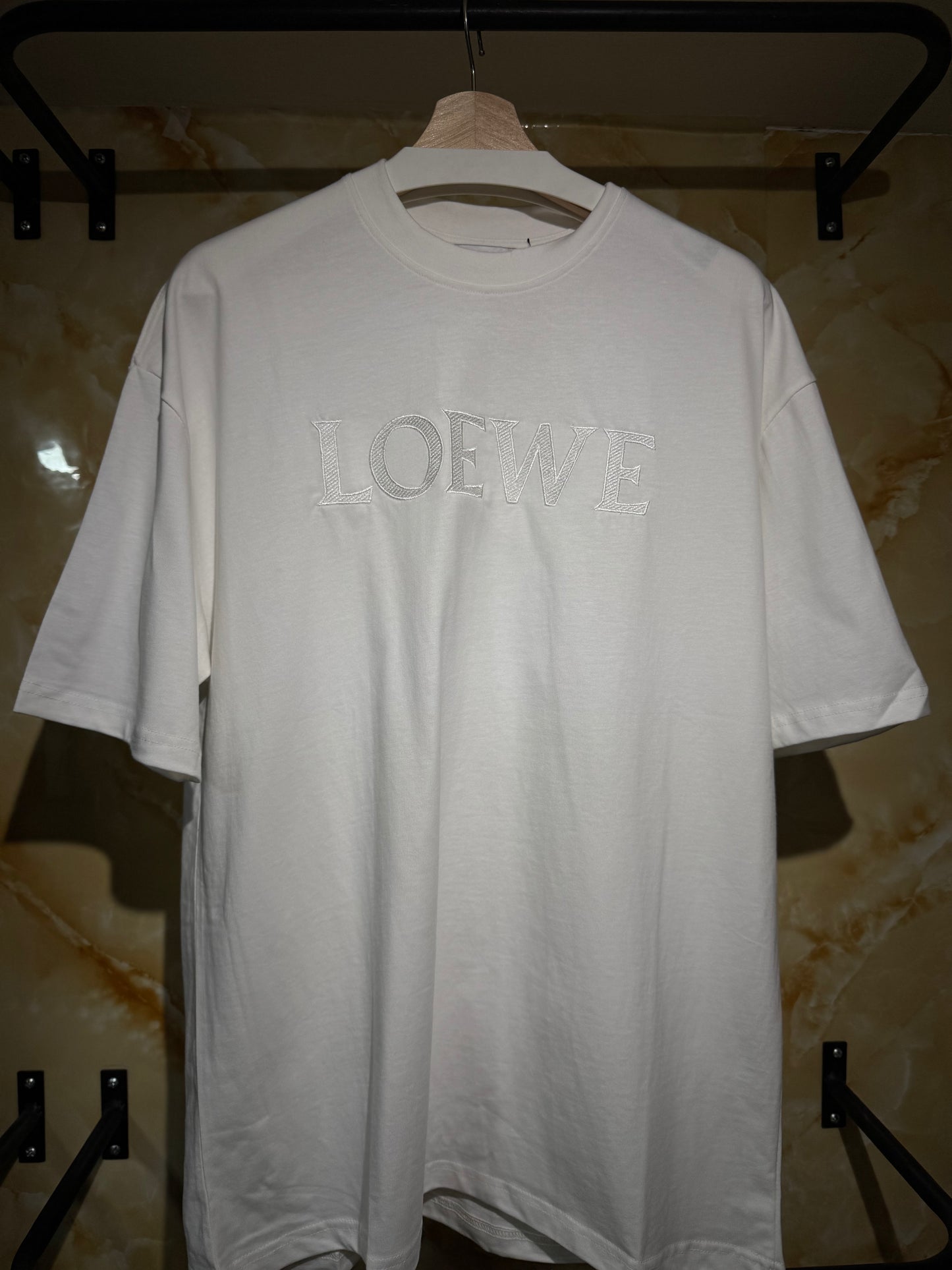 Loewe Embroidered Logo Tee