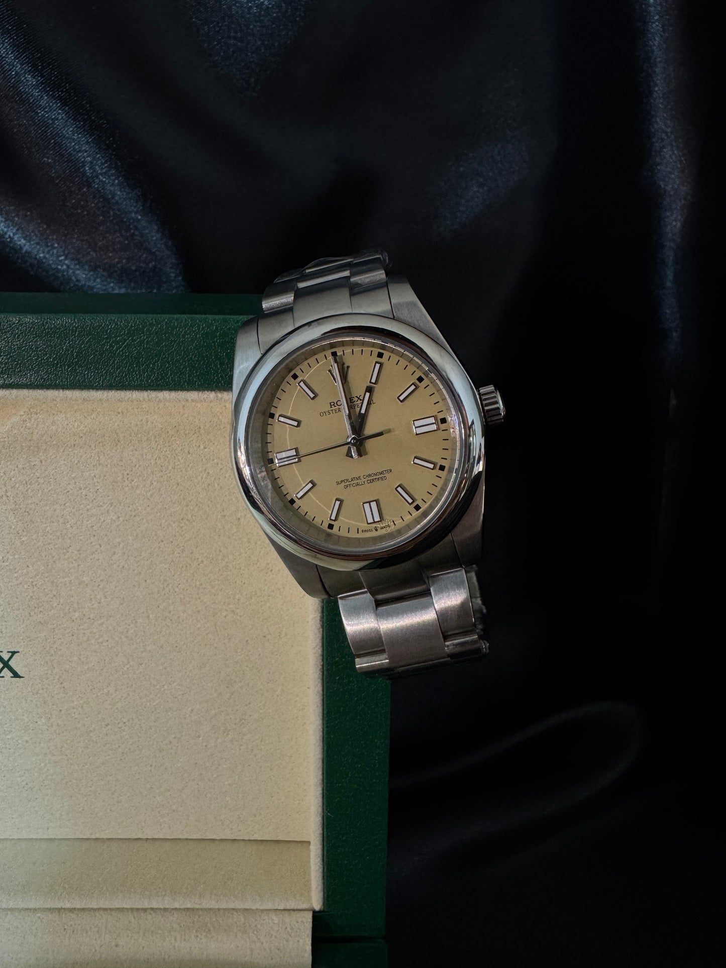 Rolex Oyster Perpetual Mustard