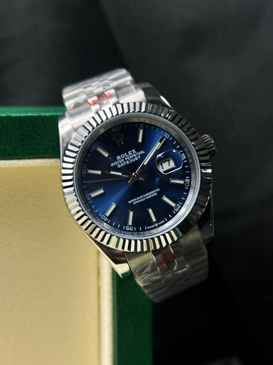 Rolex Date Just Blue Dial