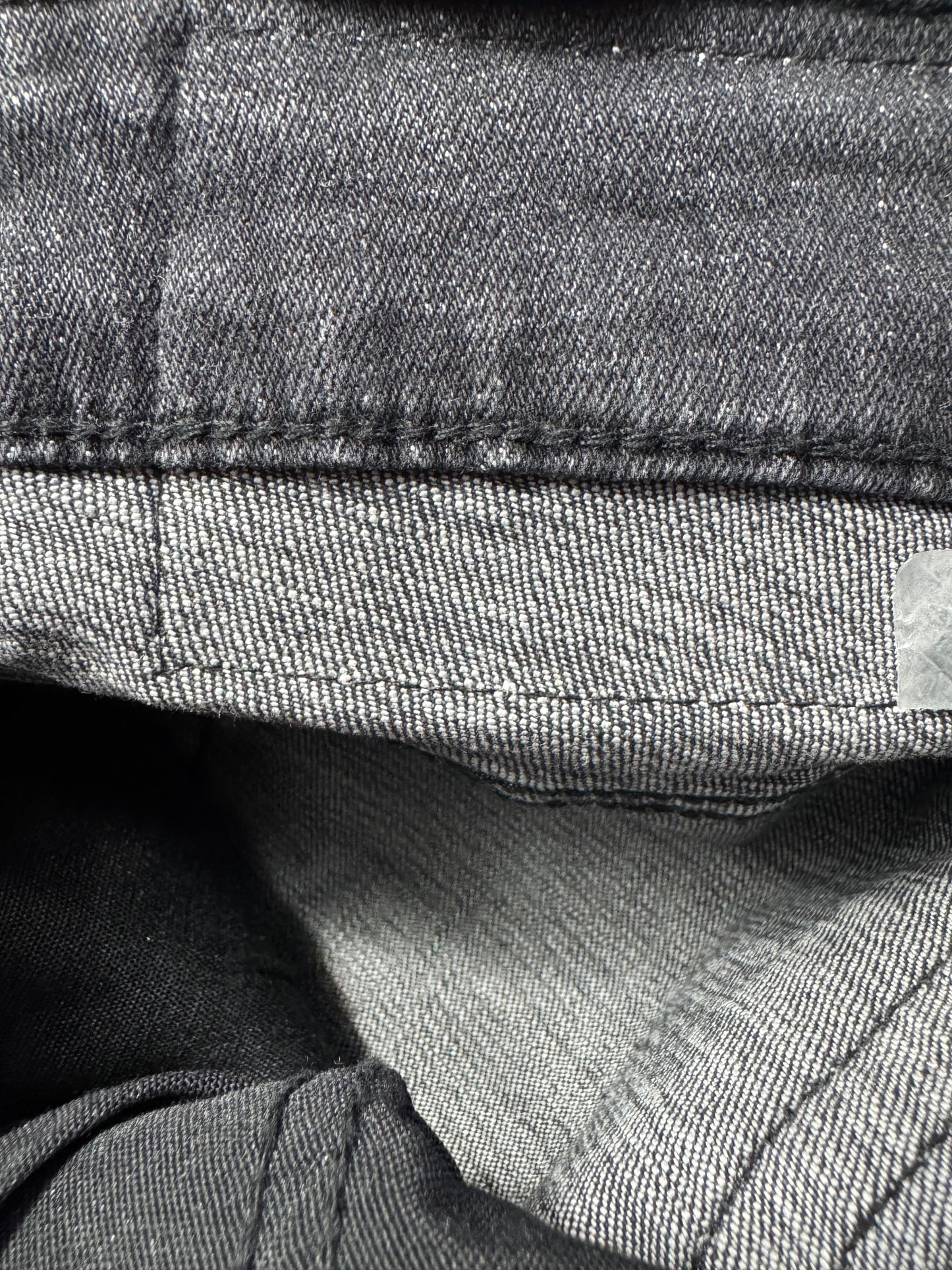 Jeans Dior Negro Logos Bordados