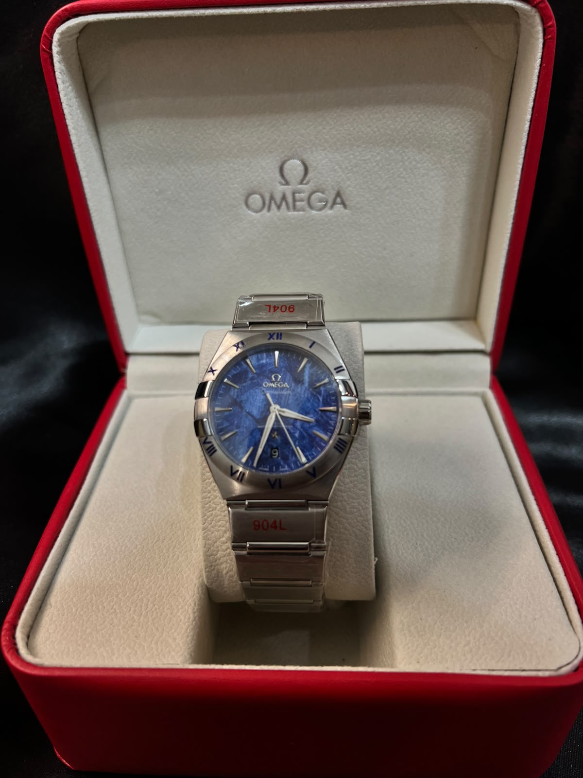 Omega Constellation Azul