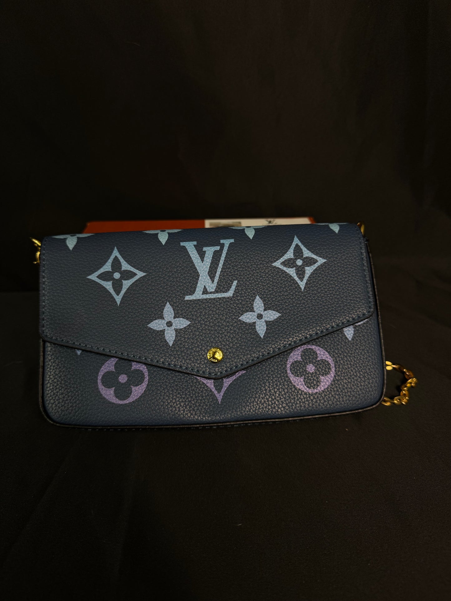 Louis Vuitton Felicie Pochette Gradient Blue 3PZ
