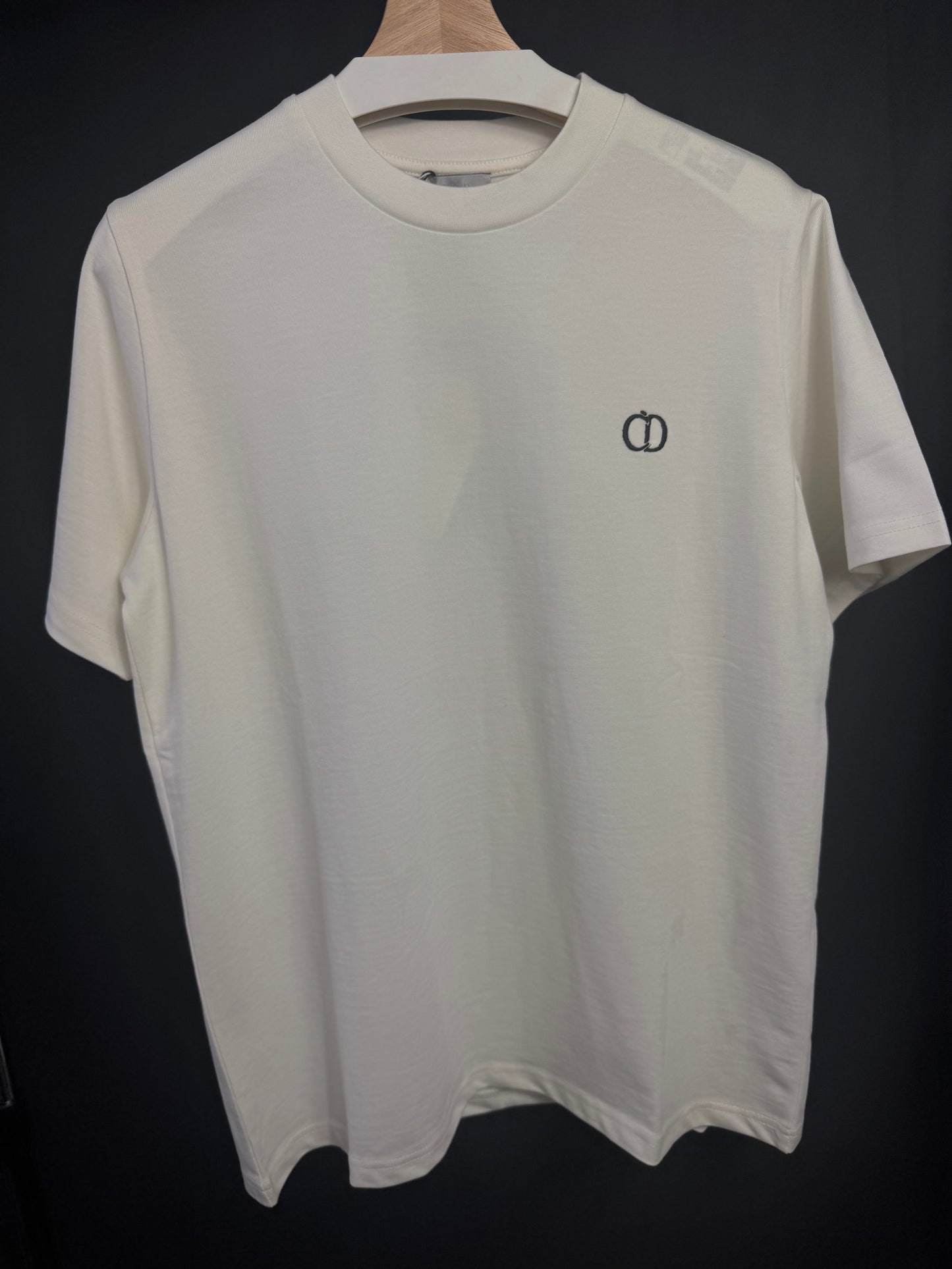 Playera Dior CD Icon Bordado Blanca UA