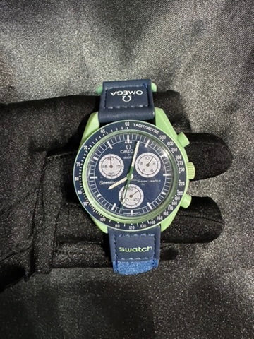 Reloj Omega Swatch Moonswatch Tierra