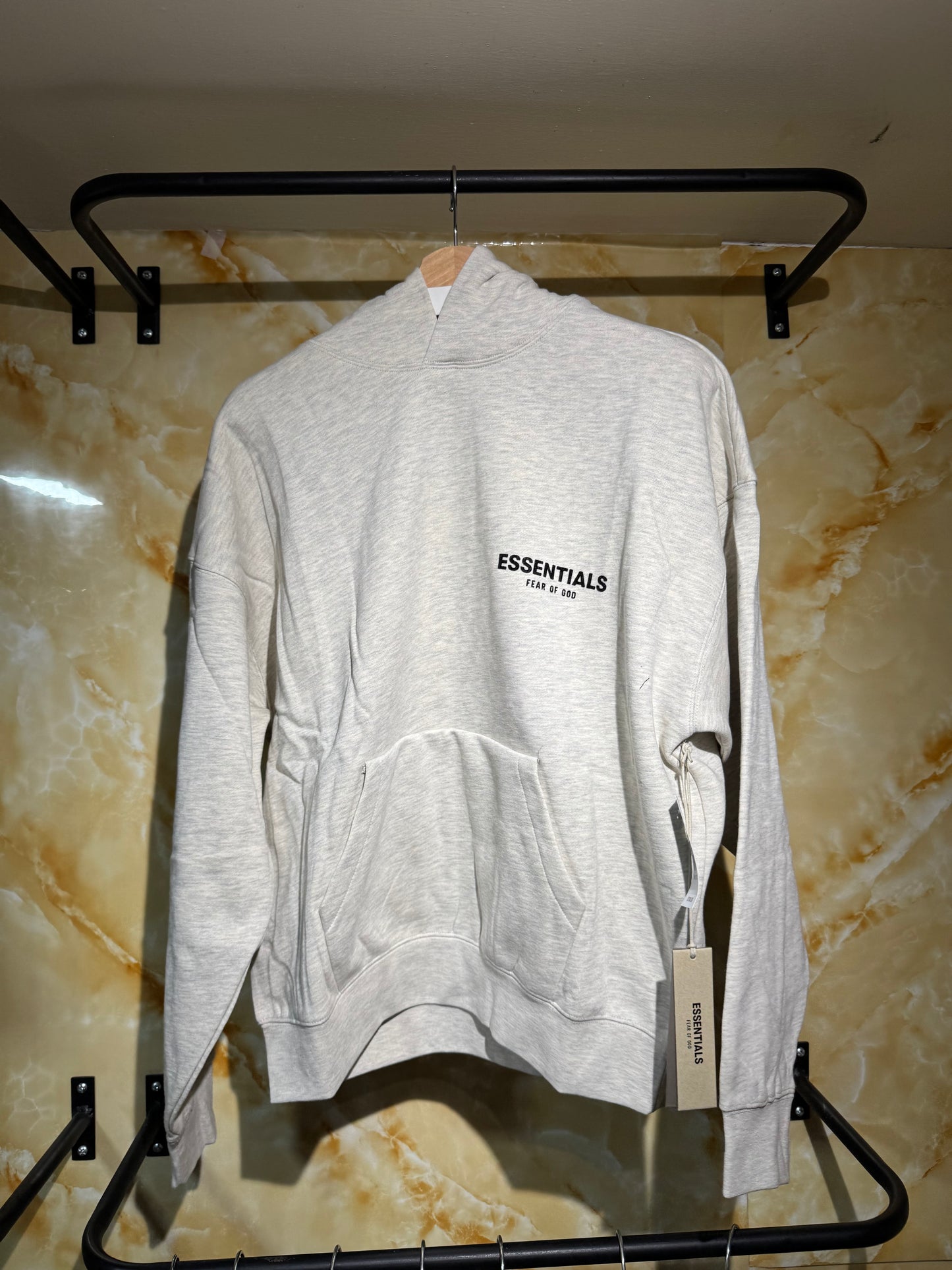 Essentials Hoodie Light Oatmeal