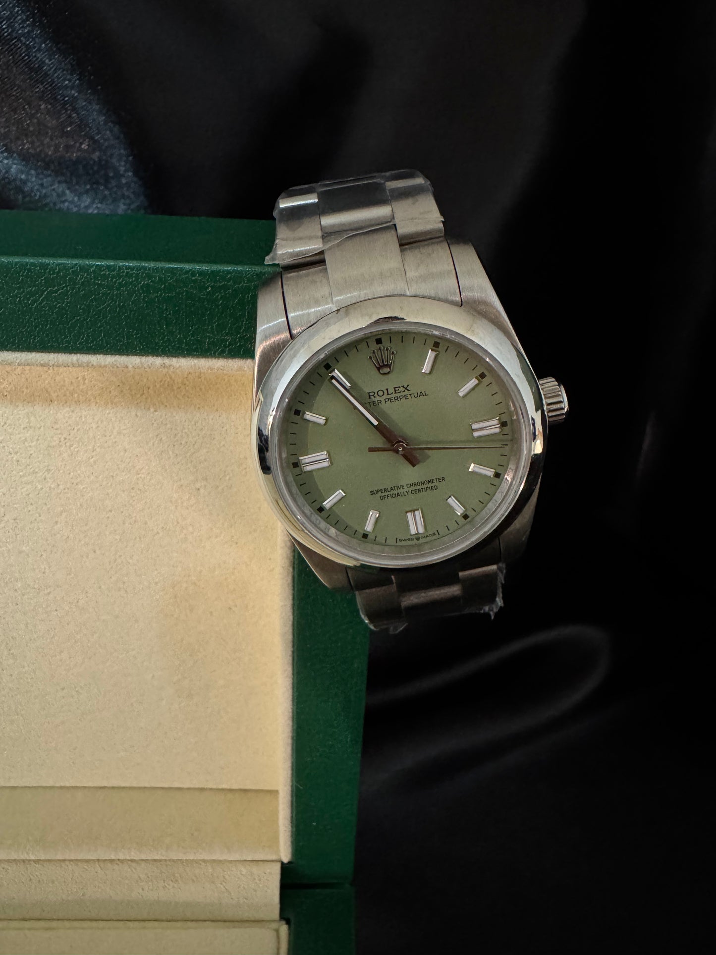 Rolex Oyster Perpetual "Matcha"