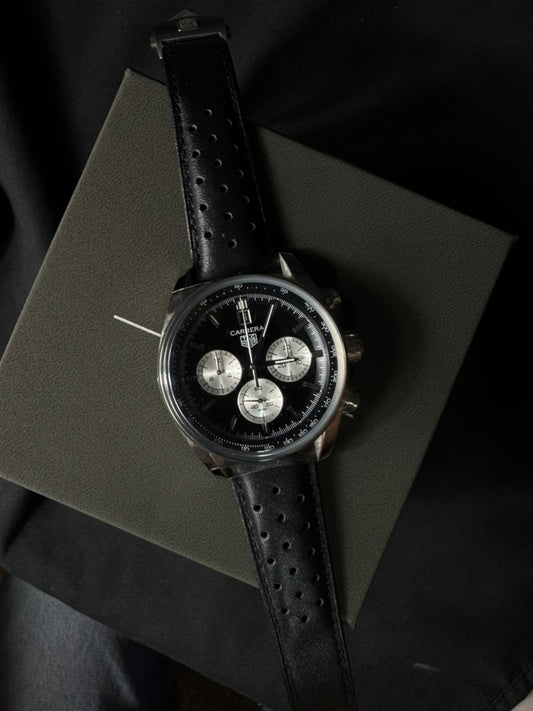 Tag Heuer Carrera Black/Piel