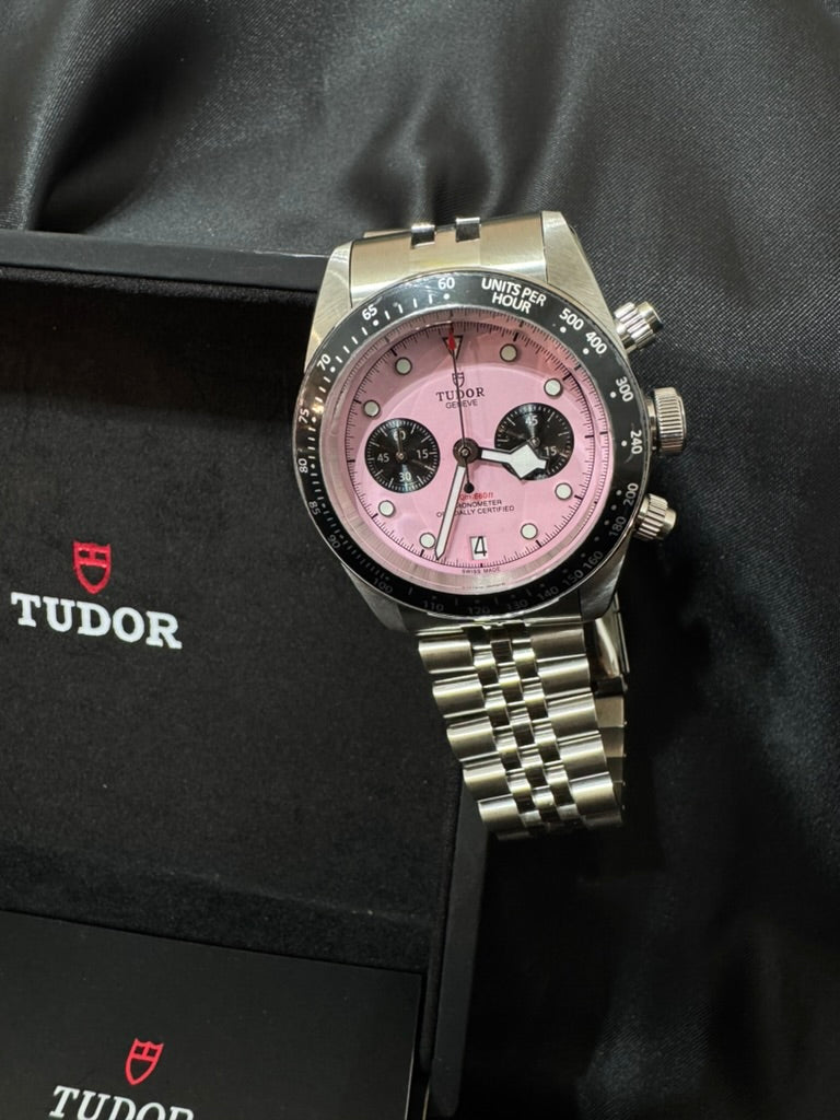 Tudor Black Bay Chrono Pink Dial