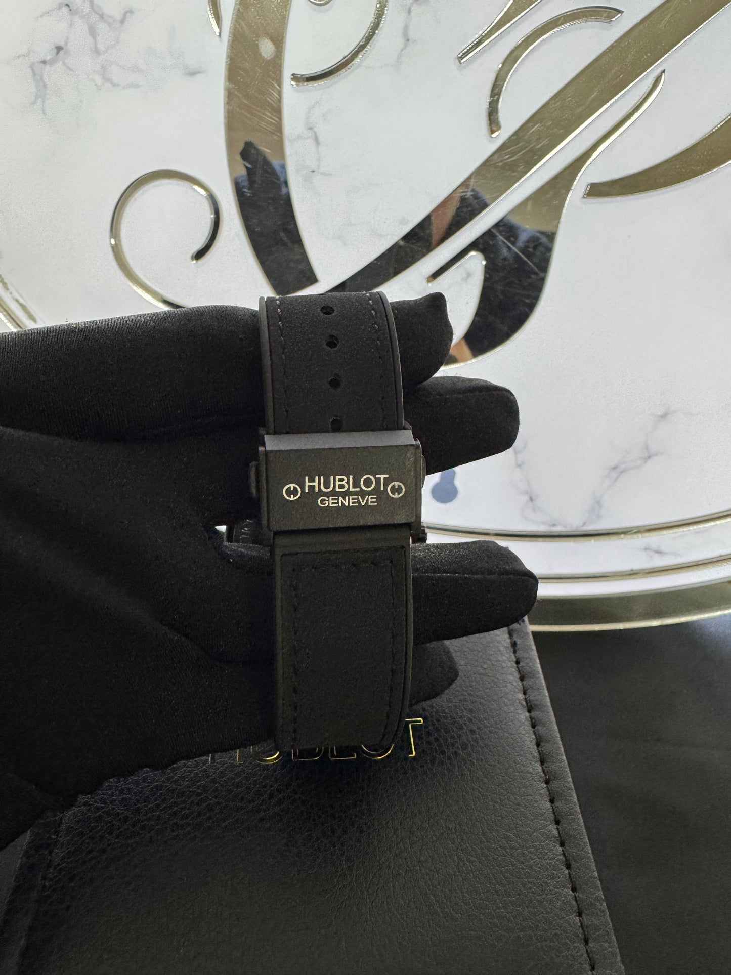 Reloj Hublot Chrono Negro