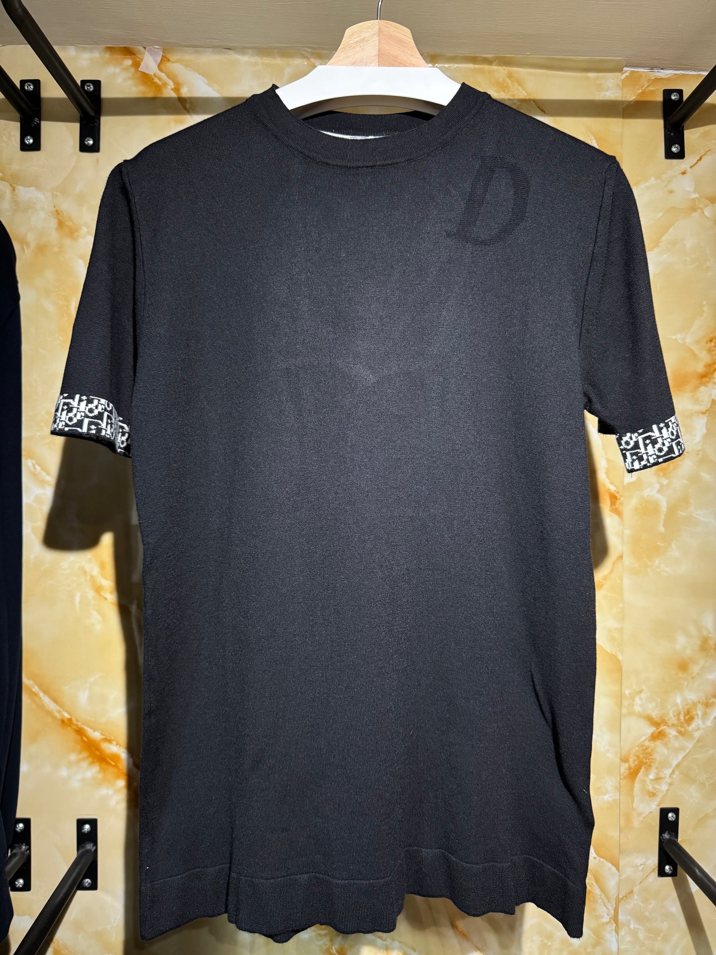 Dior Homme – Oblique Sleeve Band T-Shirt (Black)
